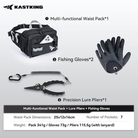 KastKing Поясная сумка для приманок