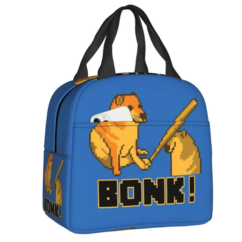 

sulated Lunch Bag for Women Shibau Dog Portable Thermal Cooler Lunch Box Work School Foodte Bags