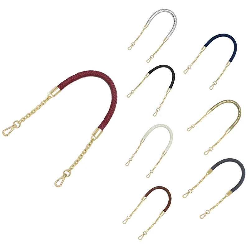

PU Leather Female Bag Replacement Belt Bag With Handle Metal Chain Bag Accessories