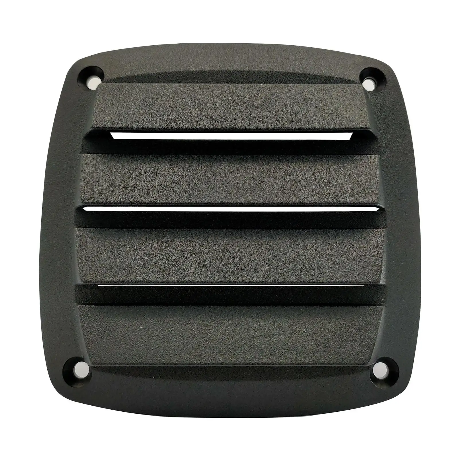 

5" Rectangle Ventilation Air Exhaust Louver Grille Cover for RV Boat Black