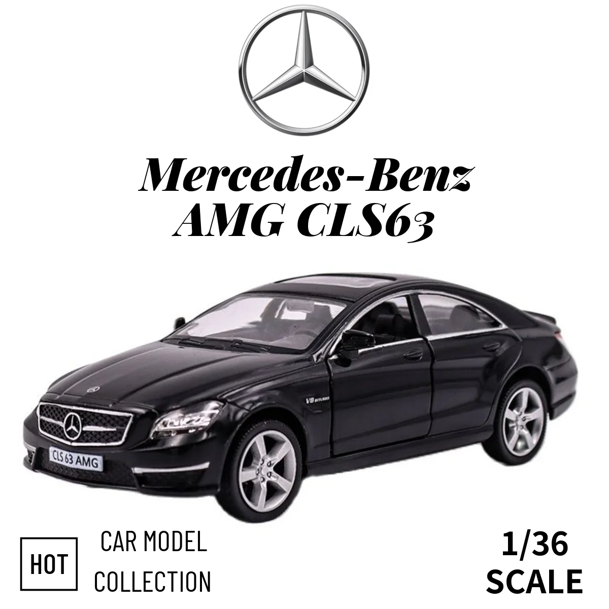 

Масштаб 1/36 модель автомобиля Реплика Mercedes-Benz AMG CLS63 металл литья под давлением Коллекция игрушек орнамент сувенир офисное украшение для дом...