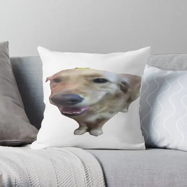 

Butta Dog Printing Throw Pillow Cover Bed Hotel Soft Office Throw Anime Case Home Car Decorative Square Pillows not include