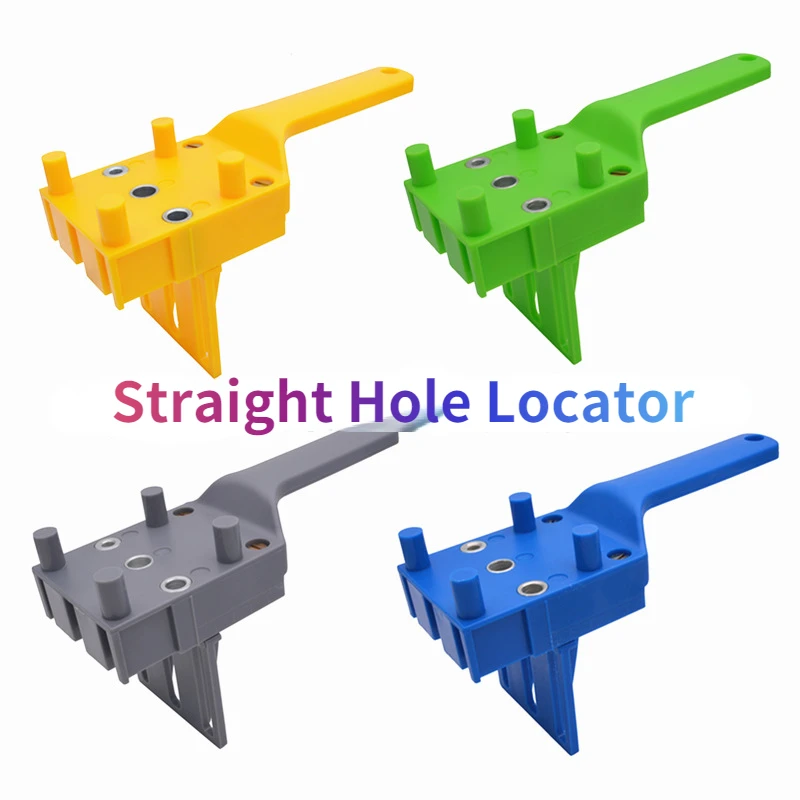 

Wood Board Drilling Hole Locator Straight Hole Punch Log Tenon Splicing DIY Tool Woodworking Doweling Jig Carpenter Hand Tools