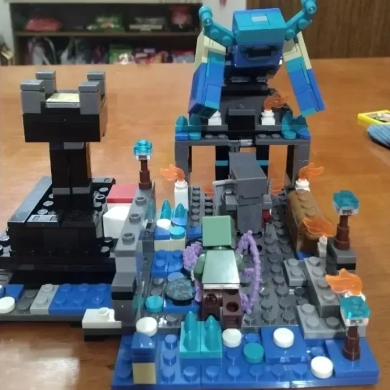 852 шт. темная битва Deepslate Stone 68006 строительные блоки игрушки совместимые с моделью