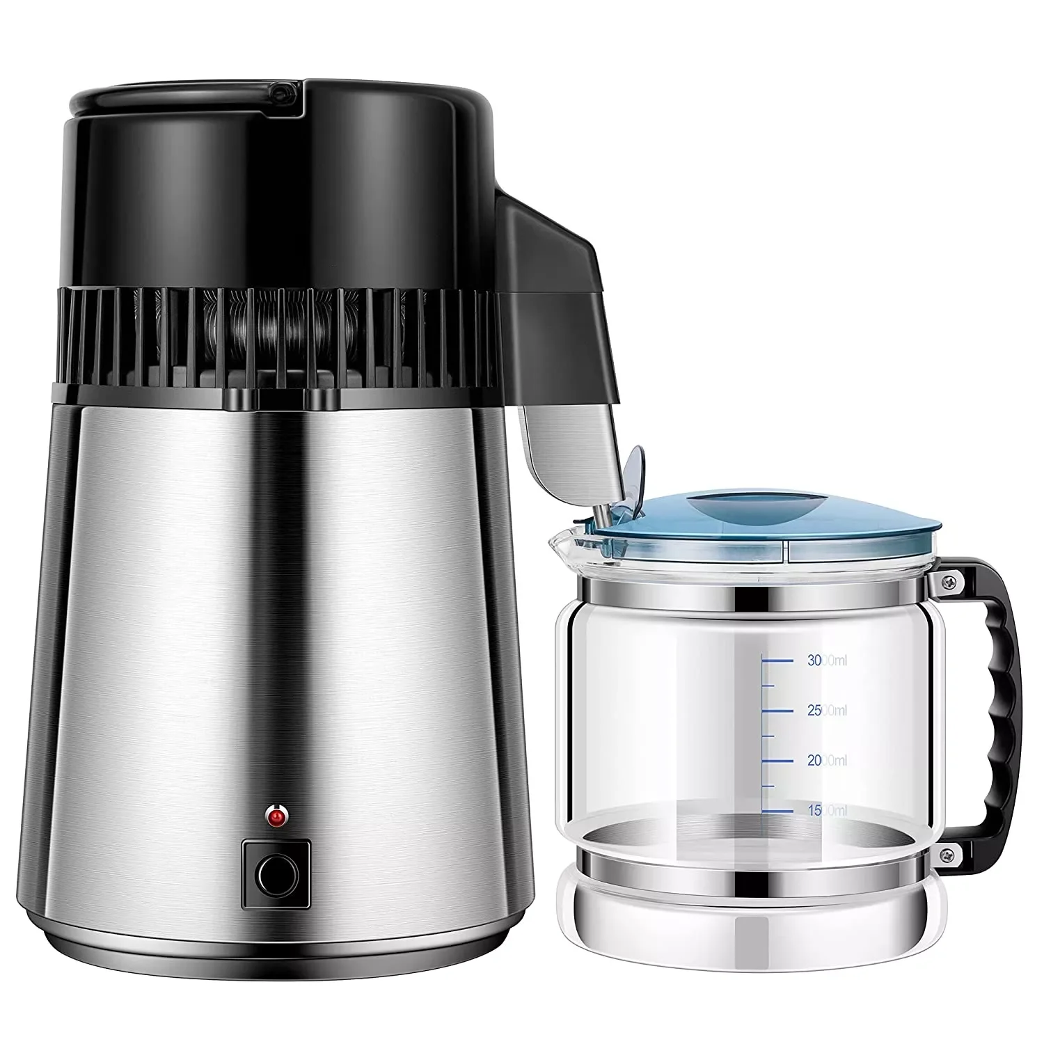 

4L Brushed 304 Stainless Steel Home Countertop Distiller Water Machine 220V/50HZUL Listed Distilled Water Maker Distill Purifier