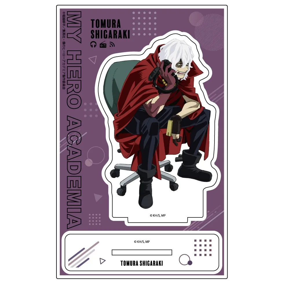 Акриловый брелок с аниме принтом