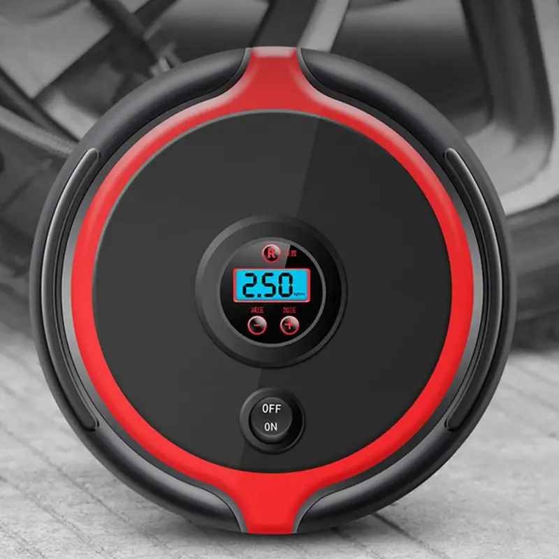 

12v Portable Digital Display Air Pump Universal Portable Inflatable Pump Smart Car Air Pump Car Accessories Digital Display