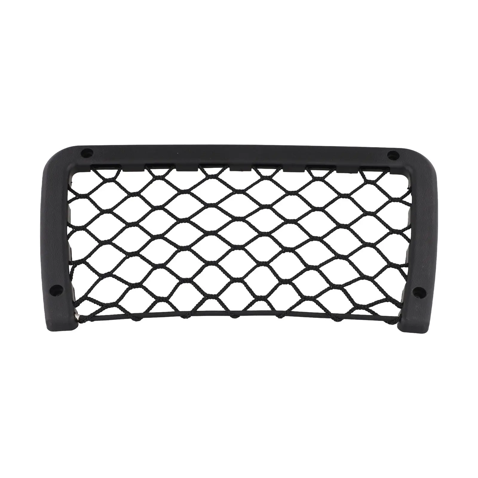 Replacement Pocket Storage Net Large Organizer Plastic+Polyester Bag Simply Strong Elastic Black Boat Car interior