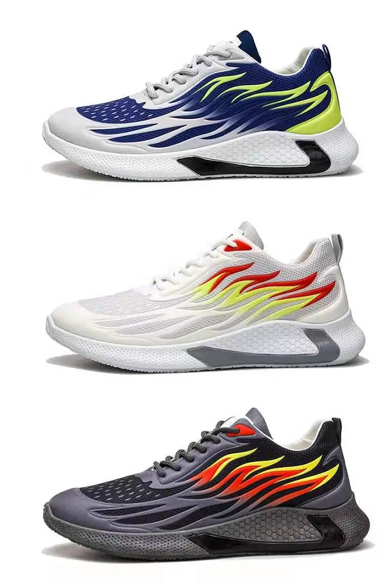 

Spring and autumn new men'sshoes trendy fashion breathable wild sneakers lightweight wear-resistant non-slip shoes