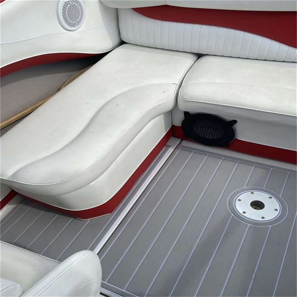 2004 Crownline 225 LPX Limited Плавательная платформа Кокпит Лодка EVA Тик Напольный коврик SeaDek