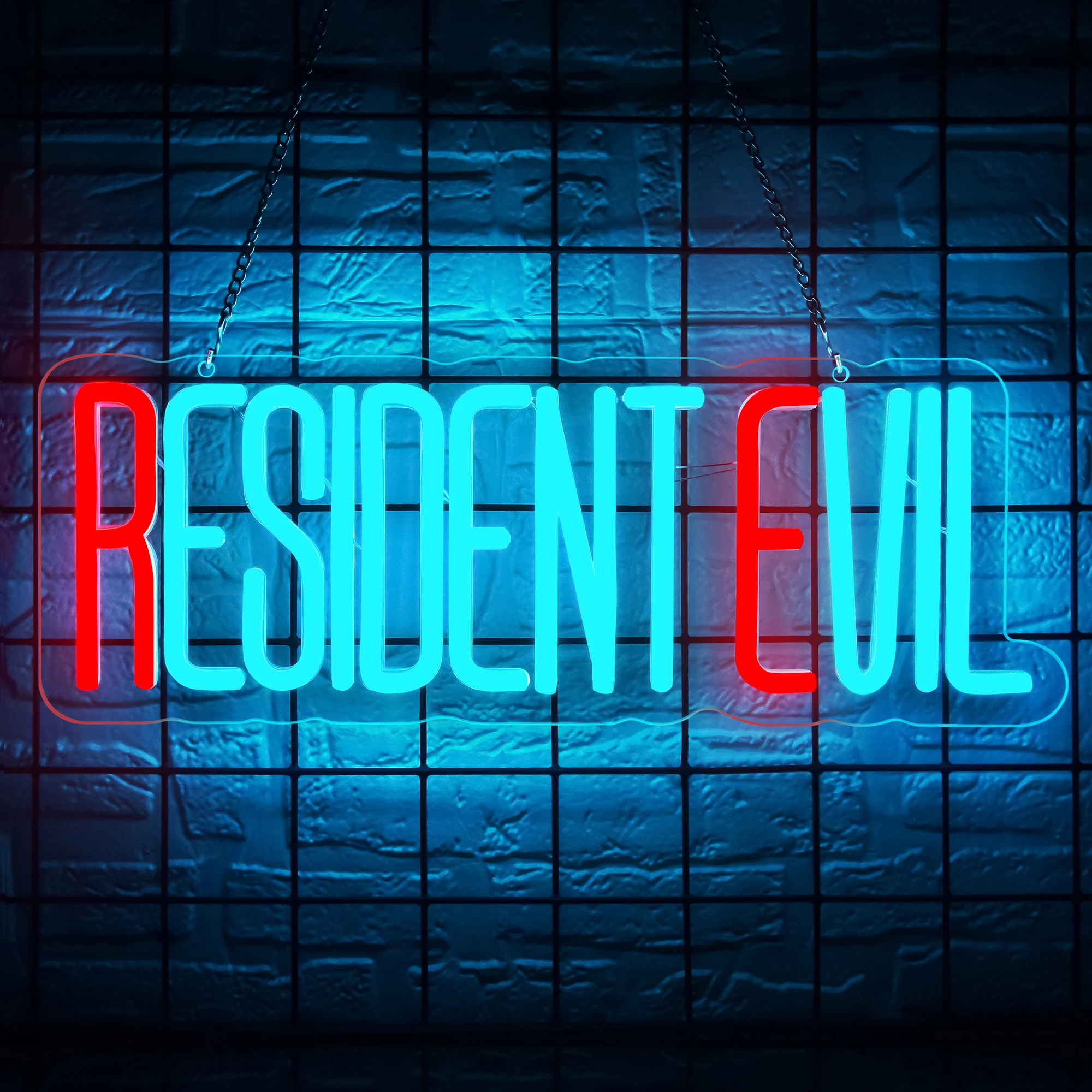 

Неоновая Вывеска Для Декора Игровой Комнаты, Сине-красная Неоновая Подсветка Для Мальчиков, Тематика Выживания В Игре