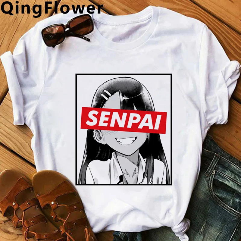 

Anime Darling in the Franxx Zero Two Inuyasha Nagatoro tshirt men white t shirt ulzzang kawaii couple summer top ulzzang