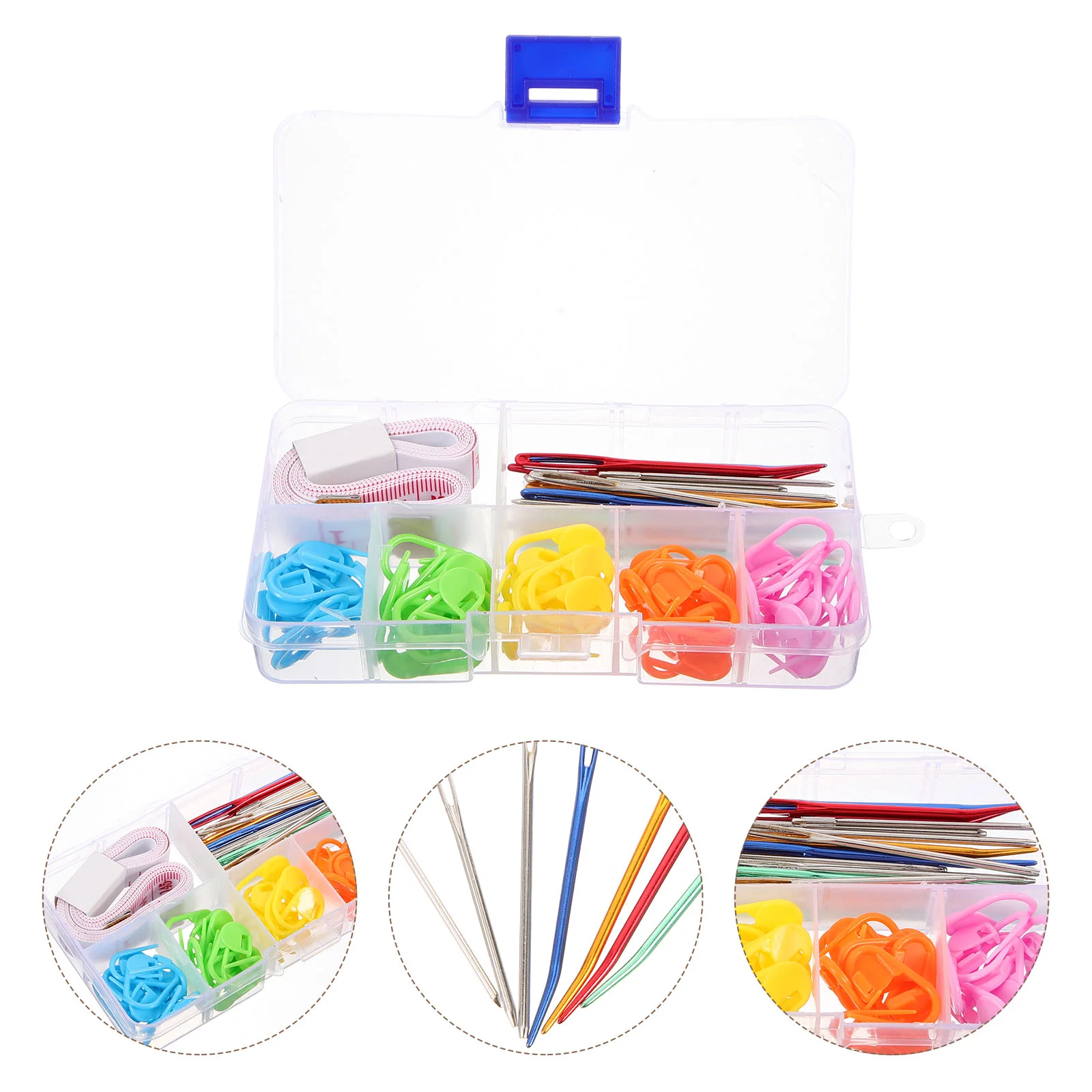 

Sewing Needle Suit Knitting Needles Crocheting Tapestry Making Supplies Plastic