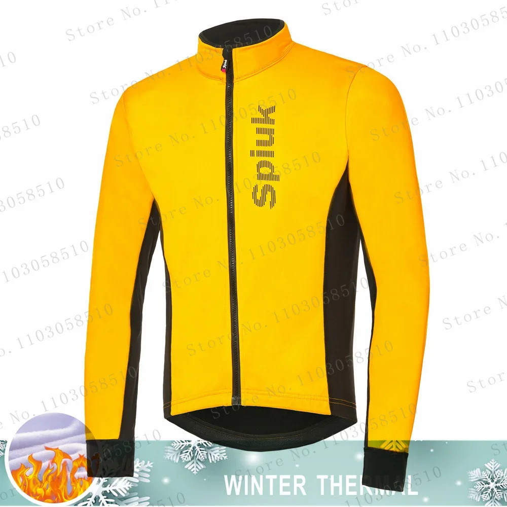 

Зимняя Теплая Флисовая одежда spiukful для велоспорта, мужская одежда с длинным рукавом, одежда для велоспорта, триатлона, профессиональная одежда для велоспорта