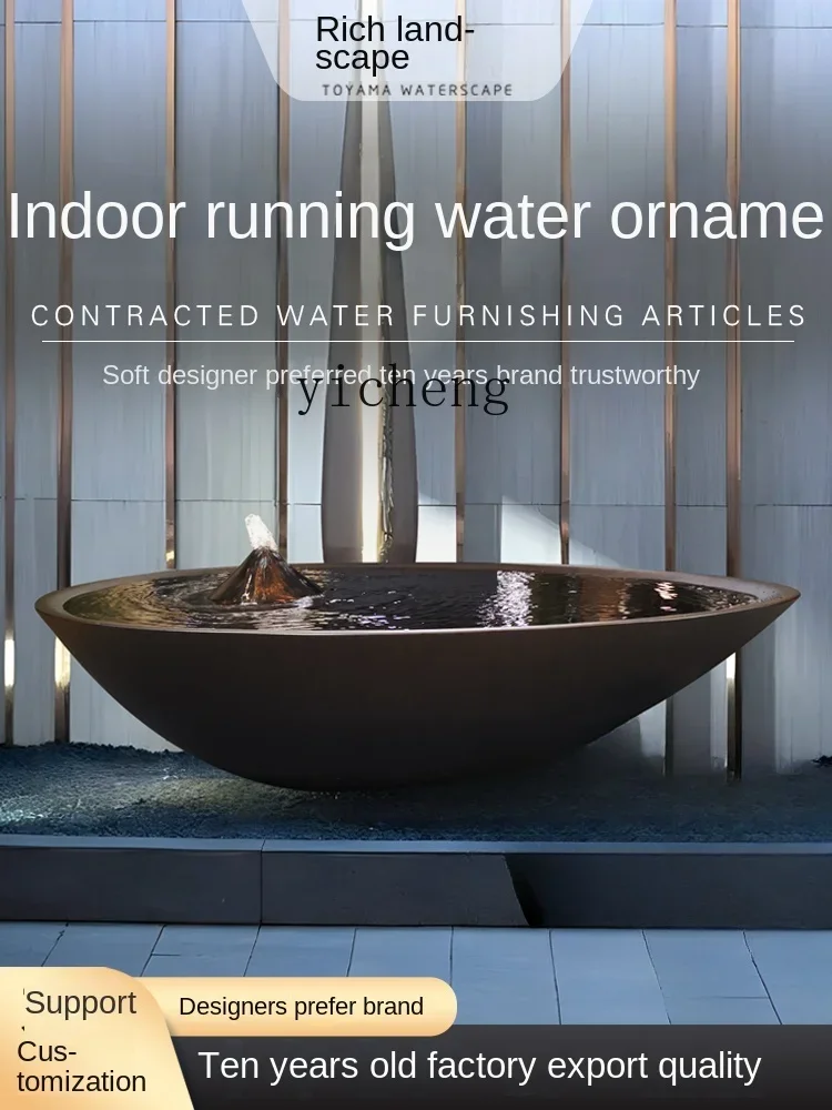 ZK креативный современный простой внутренний и наружный двор от пола до потолка