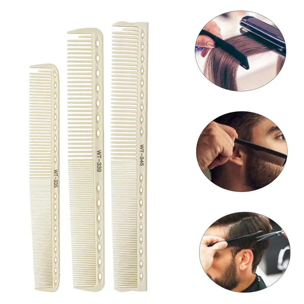 

Barber Comb Anti-static Non-slip Comofortable Fashion Hairstyle Design Tool Hairdressing Comb with Scale for Hair Salon