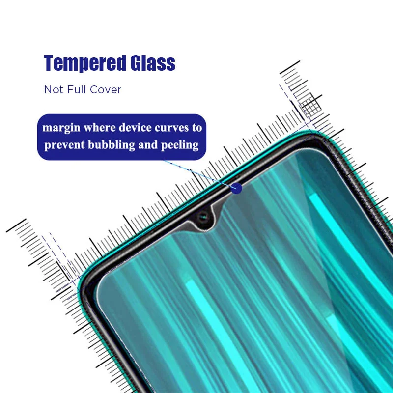 HD protective glass for redmi note 9 Pro max 9s 9t 5G 4G screen protector glass for redmi 9i 9c 9a 9at images - 5