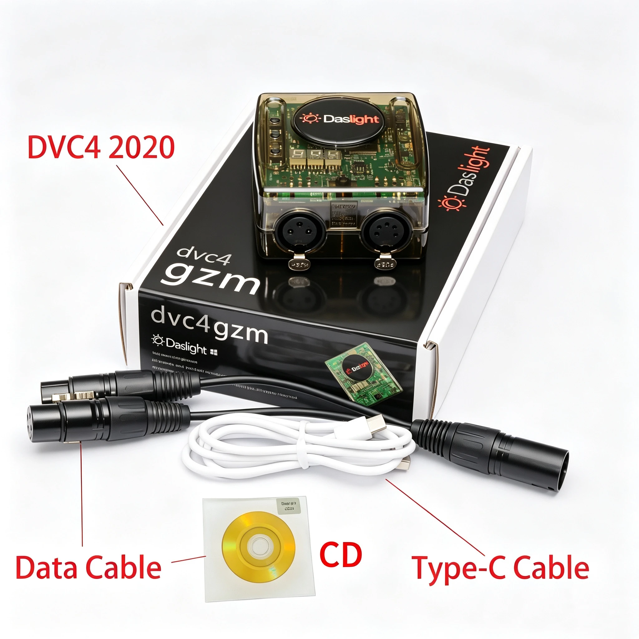 Контроллер светодиодных светильников 1536CH DMX512 Artnet Interface Suite2FCDaslight GZM для сцены, дискотек, караоке и диджеев (art.: 3920dbfab5ca2) - 3920dbfab5ca2