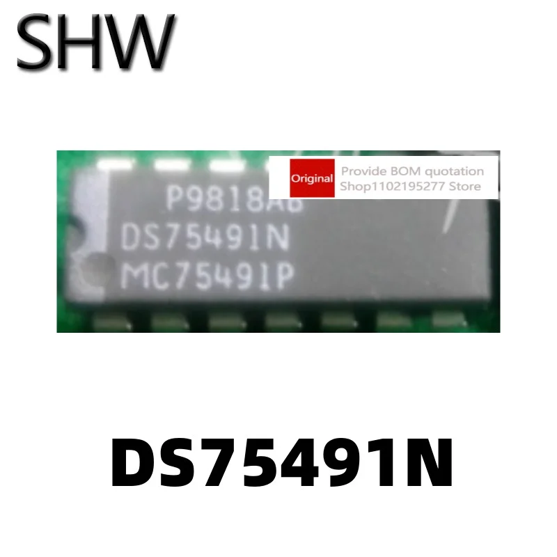 

1 шт. DS75491N MC75491P DIP-14