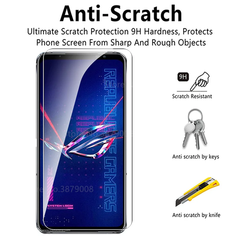 Защитный стеклянный чехол 6 в 1 защитная пленка для телефона ROG Phone6 Phone6pro 5G