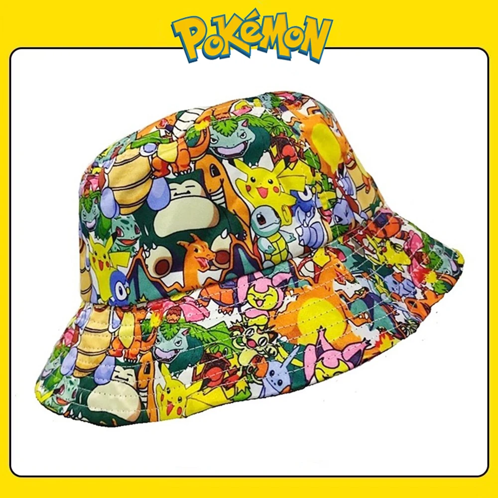 

New Pokemon Anime Baseball Cap Pikachu Hat Pokemons Cosplay Hip Hop Cap Girls Boys Kid Figures Toys Gift