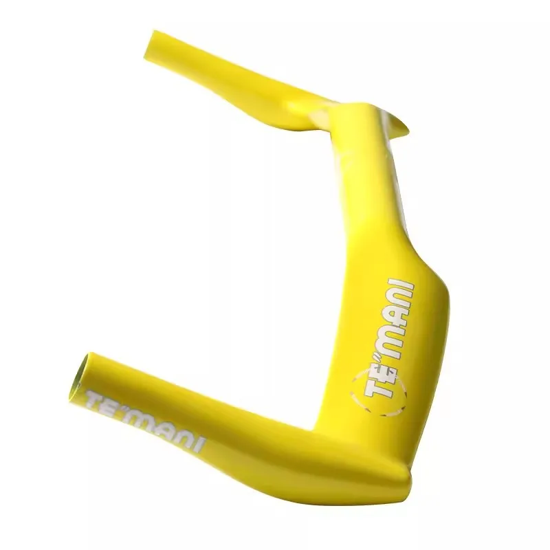 Руль TEMANI Full Carbon TT Aero для велосипедов с фиксированной передачей, внутренняя проводка, руль-«рогатка», различные цвета, аксессуар для улучшения велосипеда (art.: 3920dbcd4d10c) - 3920dbcd4d10c