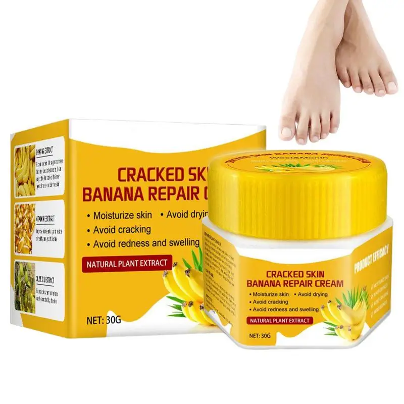 

Banana Repair Foot Cream Anti-cracking Heel Chapped Peeling Repair Dead Remover Moisturizing Nourish Gentle Skin Care Cream