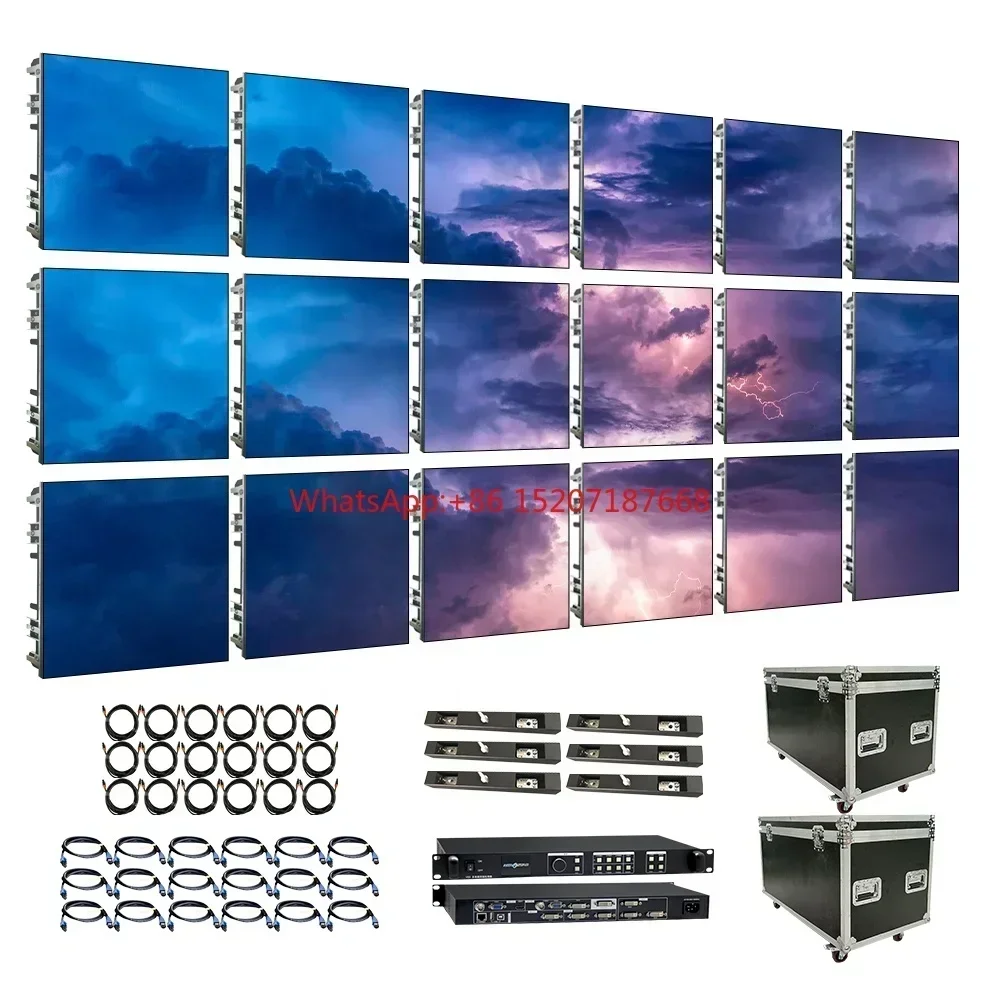 Аренда СВЕТОДИОДНЫХ комнатных панелей Raybo 9X12 8Ftx12Ft 3840Hz P26 P2.9 P391 для стен и сцены