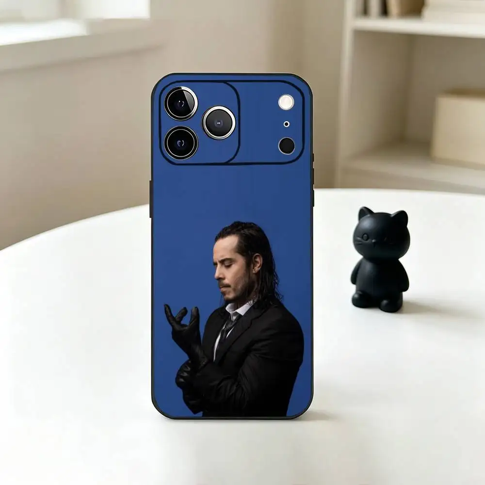 Чехол для телефона S-Singer J-Jose Madero для iPhone 17, 16, 15, 14, 13, 12, 11 Plus, Pro Max, XS, мягкий силиконовый, черный (art.: 3920dc2f1c5de) - 3920dc2f1c5de