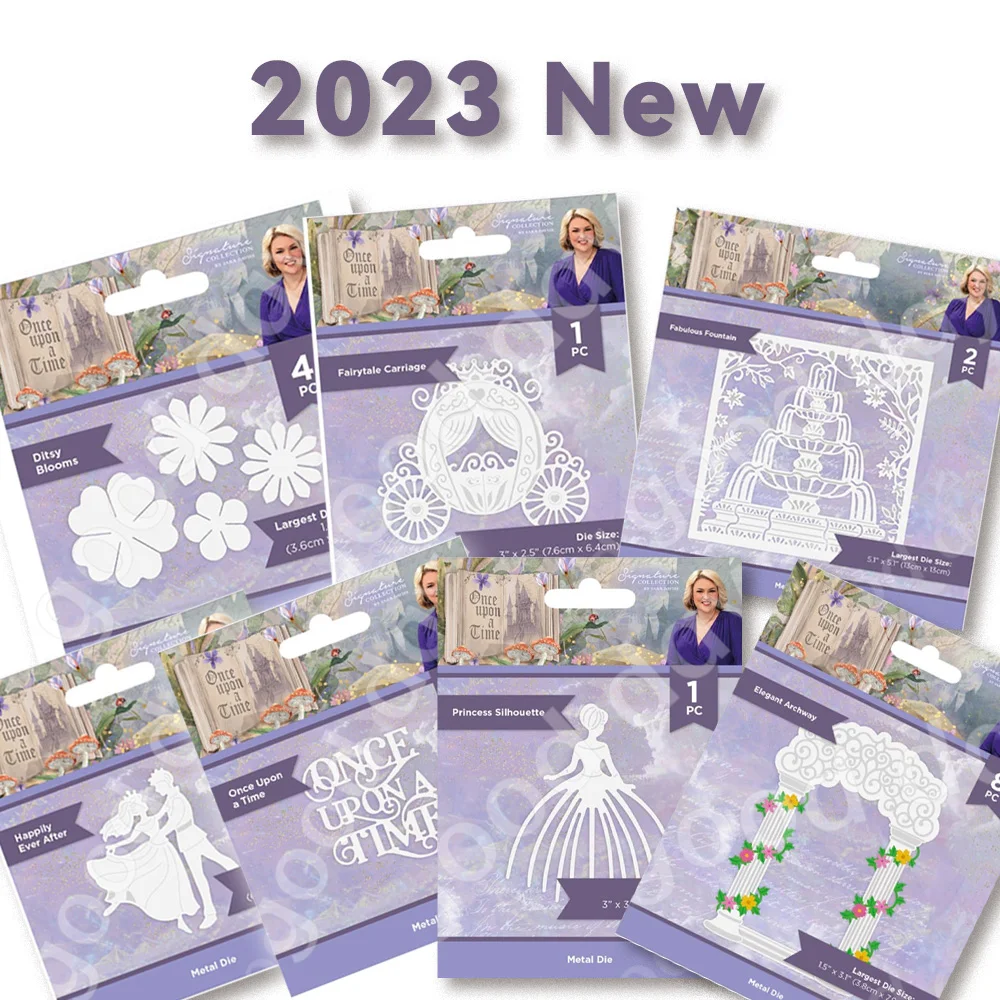 

Fountain Flowers Exquisite Doors Metal Cutting Dies Scrapbook Diary Decoration Embossing Template Diy Card Handmade New 2023