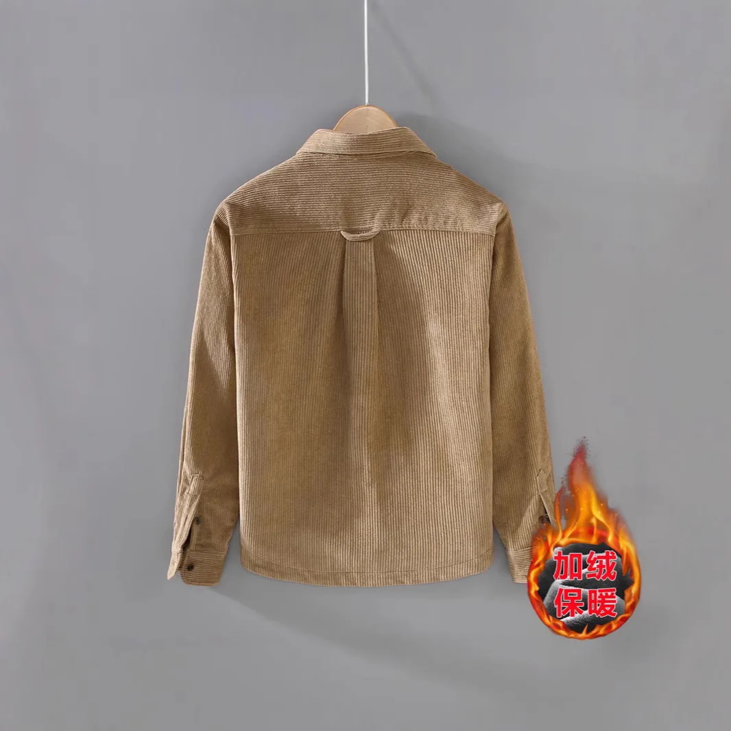 Зимняя повседневная мужская молодежная куртка на толстой бархатной подкладке