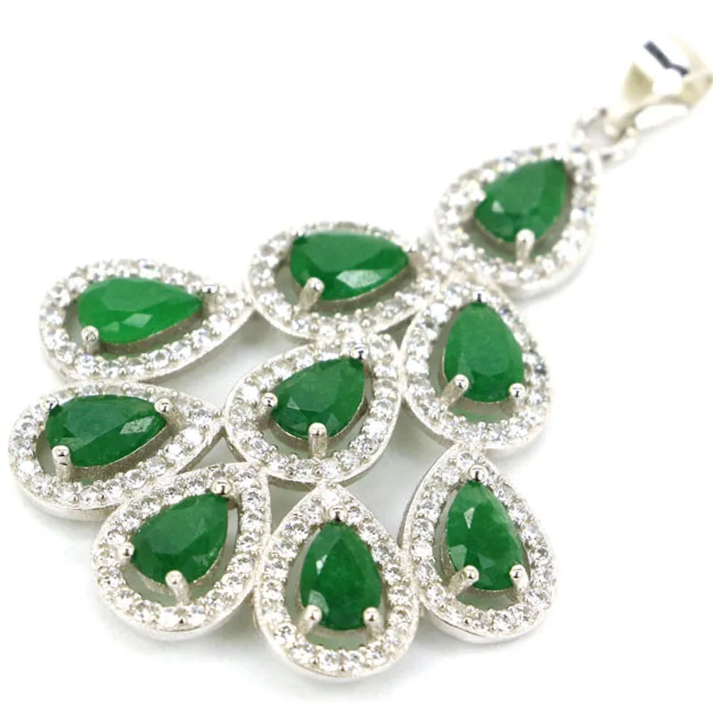 Купите 3 получите 1 бесплатно 45x31 мм большой 5 г настоящий изумруд цитрин розовый