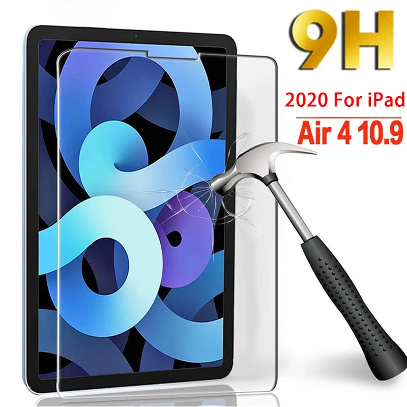 

For iPad Air 4 10.9 inch 4th Gen Screen Protector Tempered Glass for iPad Air 2020 10.9 A2324 A2072 A2316 Tablet Protective Film