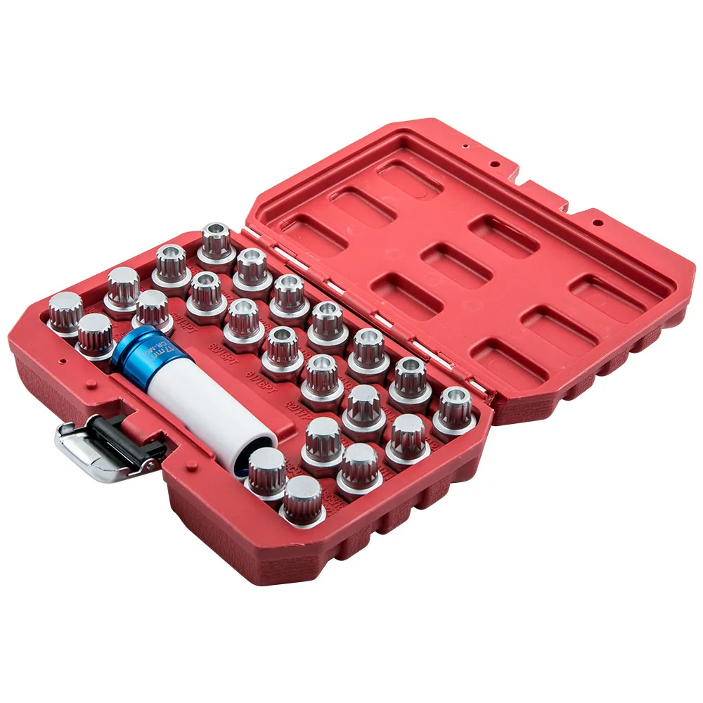 23 шт. ИНСТРУМЕНТ ДЛЯ ЗАМКИ КОЛЕСА VW AUDI SEAT SKODA CARS КЛЮЧ