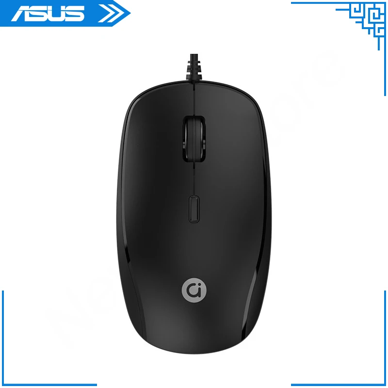 Asus Adol MS009 Black USB Wired Ergonomic Gaming Mouse
