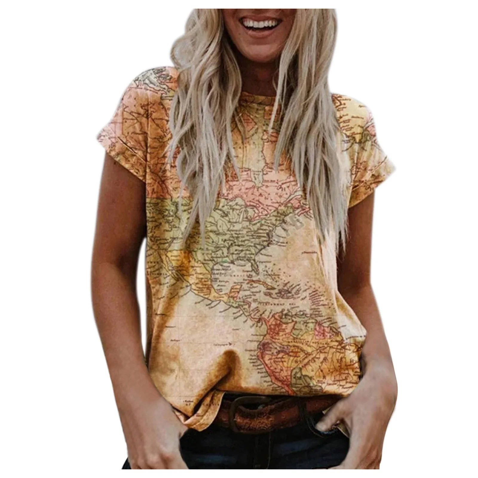 

Oil Painting Flower Print T Shirt Women O-Neck Short Sleeve Casual Tops Tee Shirt Femme 5XL Plus Size Loose Streetwear