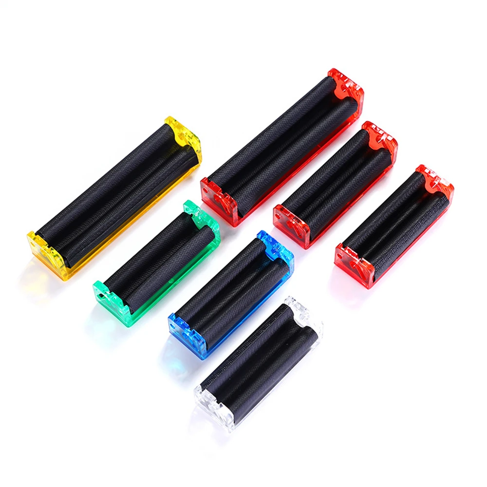 

Rolling Machine 70mm/78mm/110mm Plastic Mini Manual Cigarette Roller Machine Tobacco Smoking Weed Roller Maker Accessories