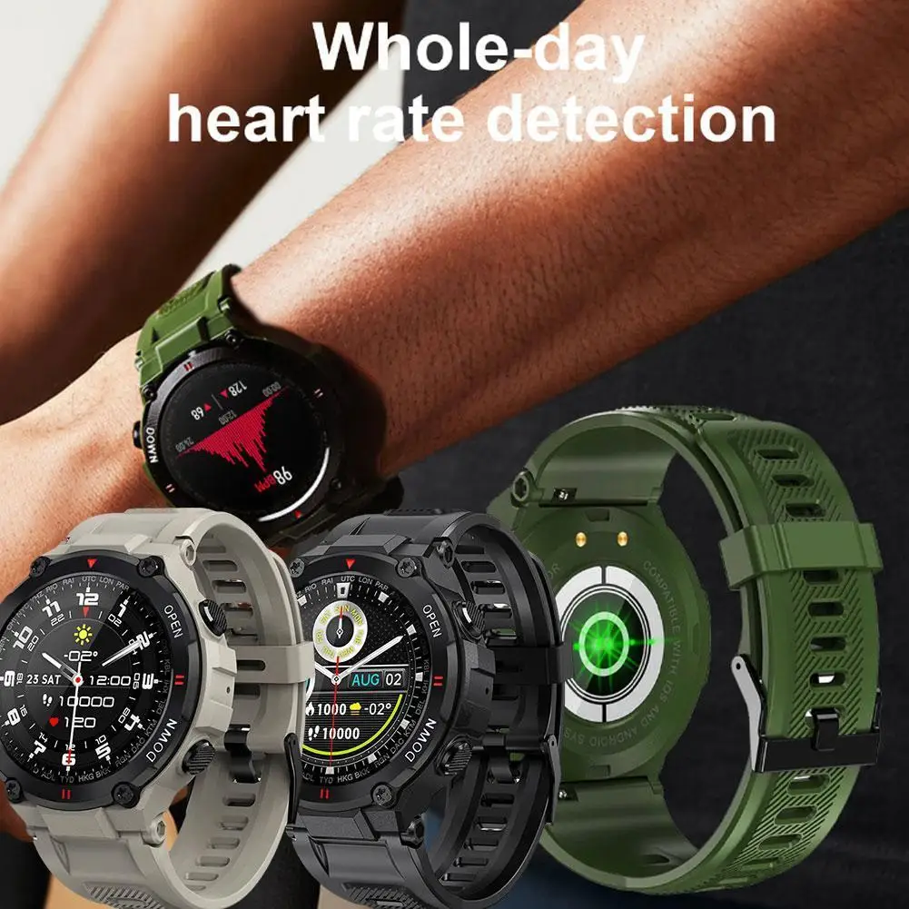 

Уличные умные спортивные часы с поддержкой Bluetooth, звонков, управления музыкой, будильник, напоминания, умные часы для телефона V8I5