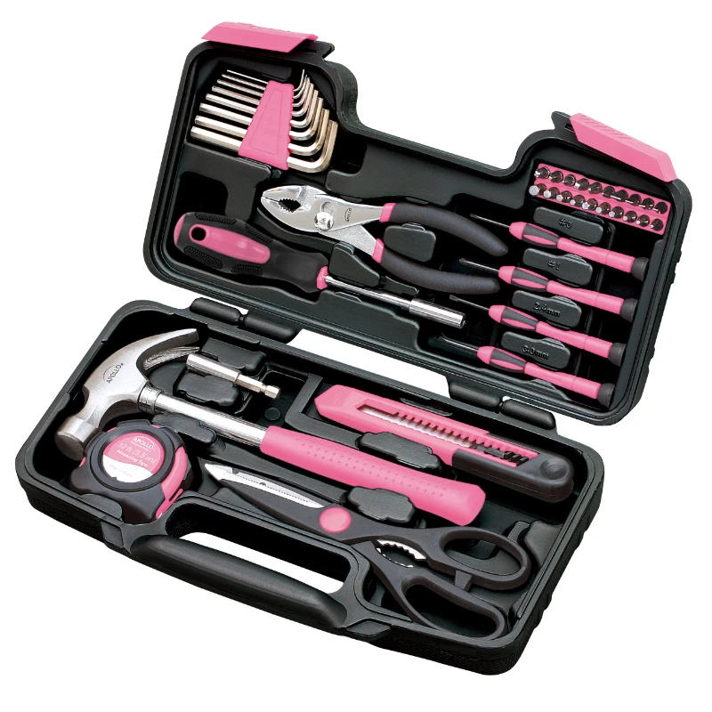 

DT9706P 39-Piece Tool Set, Pink