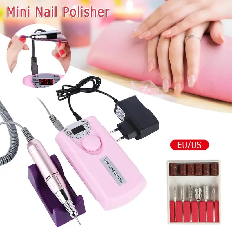 

Electric Nail Drill Manicure 30000 Rpm Nail Machine With Polishing Head For Pedicure Pedicure Nail Art Salon Equipment