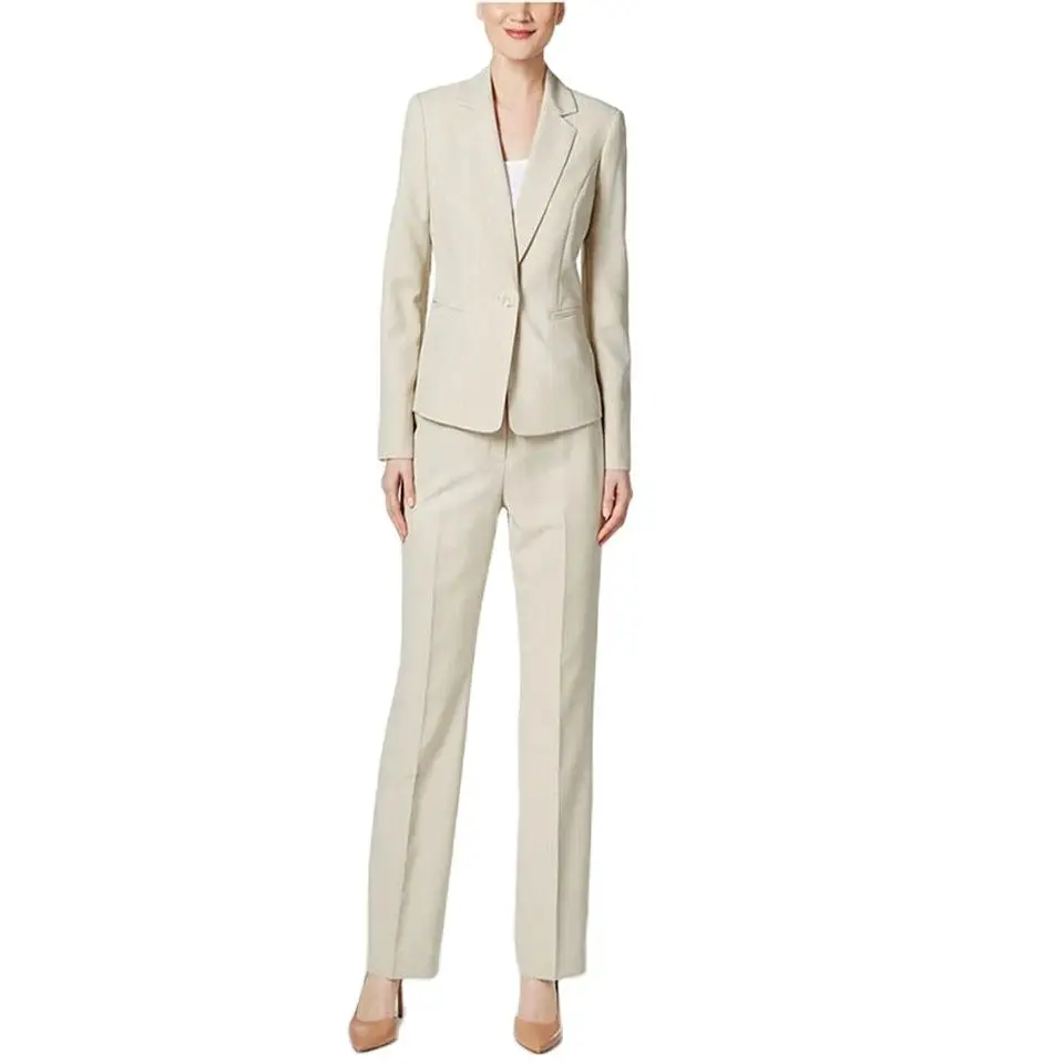 

Women Pant Suit New female elegant formal business work wear suits women's long sleeve blazer ladies trousers office suit Custo