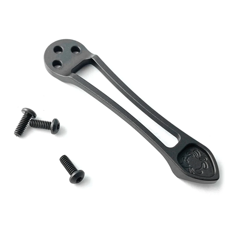 Титановый карманный нож с ЧПУ