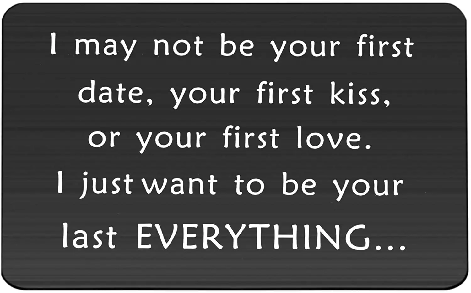 

FEELMEM I May Not Be Your First Date Keychain Couples брелок любовь годовщина