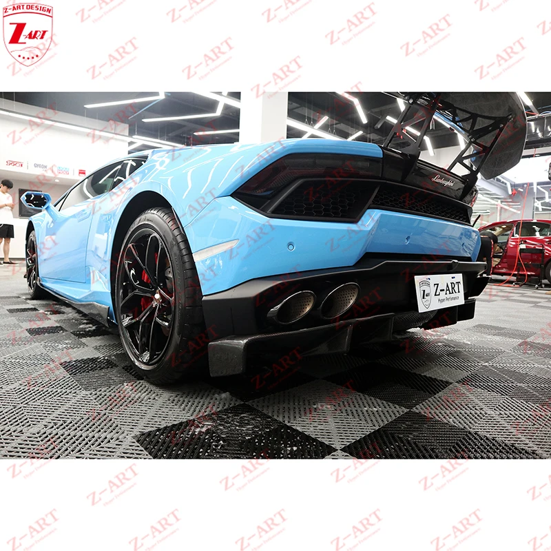 Задний диффузор из углеродного волокна для Lamborghini Huracan задний Lamboghini LP610 LP580