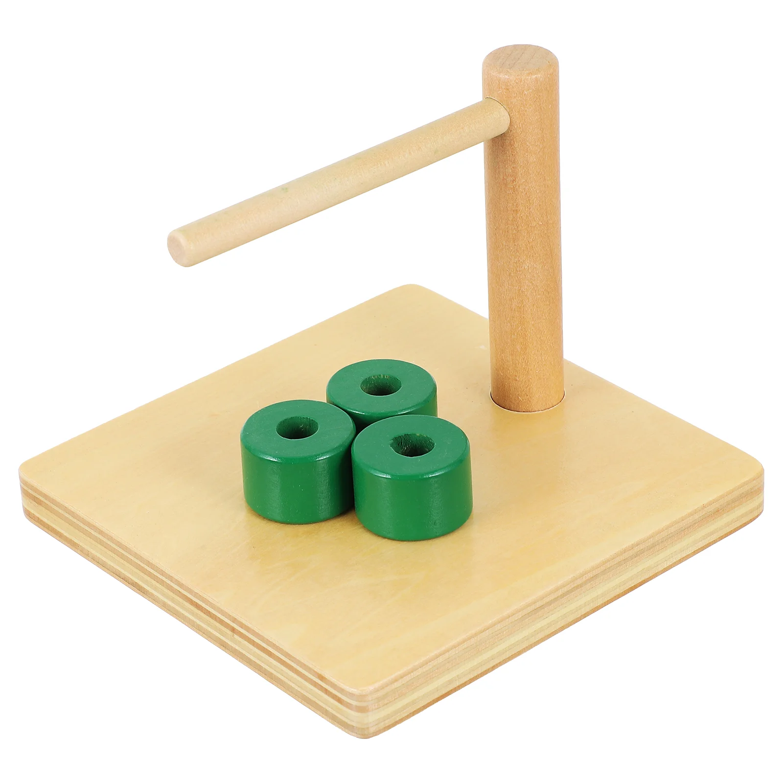 

1 Set Kids Column Rings Plaything Shape Cognition Educational Toys