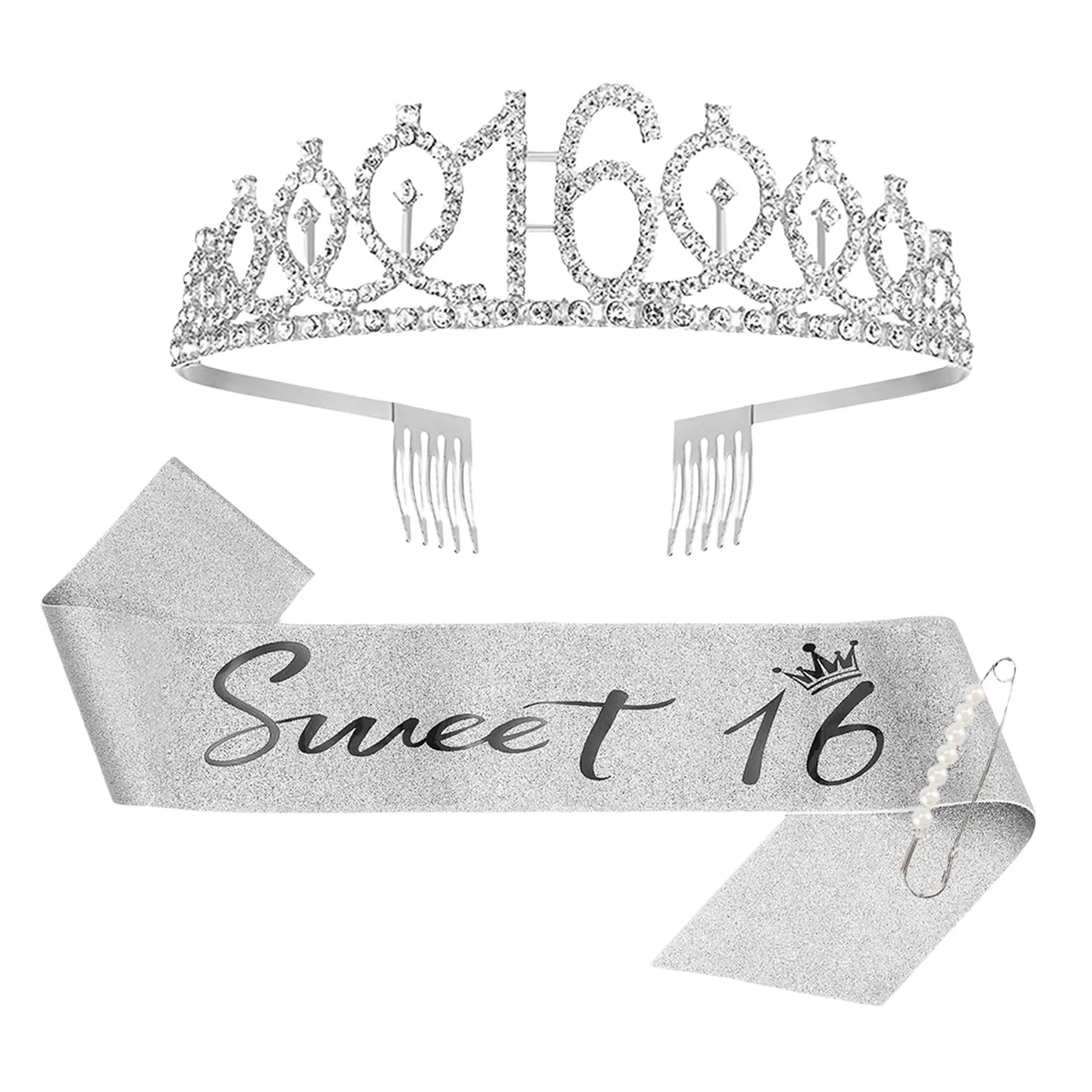 

Аксессуары для кемпинга, набор аксессуаров для пива и понга, корона для 16-го дня рождения, для девочек-подростков, набор аксессуаров для 13 лет