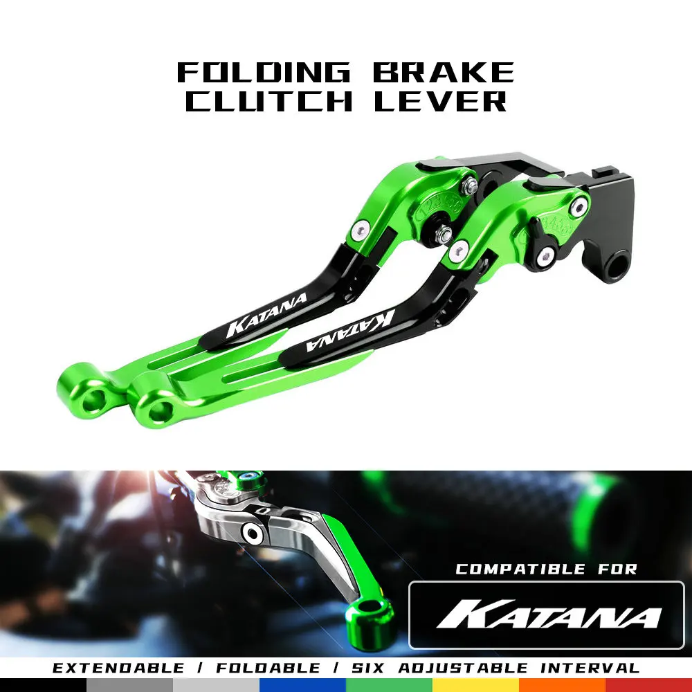 

For SUZUKI Katana 1100 1991-1993 CNC Motorcycle Accessories Brake Clutch Handle Levers Adjustable Extendable Folding Lever