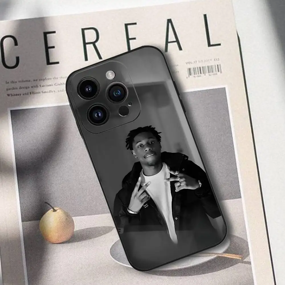 Фото Чехол для телефона T-Tiakola Rapper для IPhone 16,15,14,13,12,11,XS,XR,X,8,7,Pro,Max,Plus,mini Силиконовый черный чехол №4