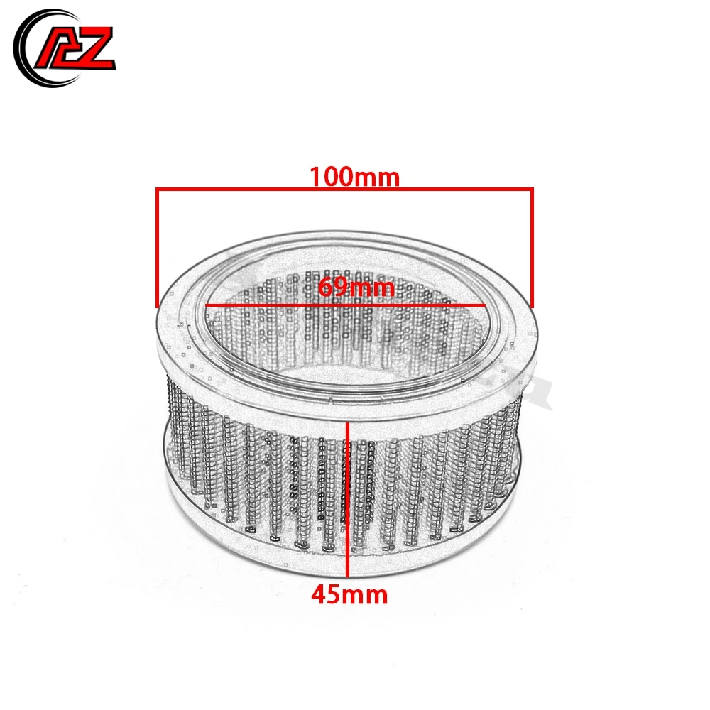 Сменный воздушный фильтр для мотоцикла элемент очистки Harley Sportster семьдесят Two XL1200