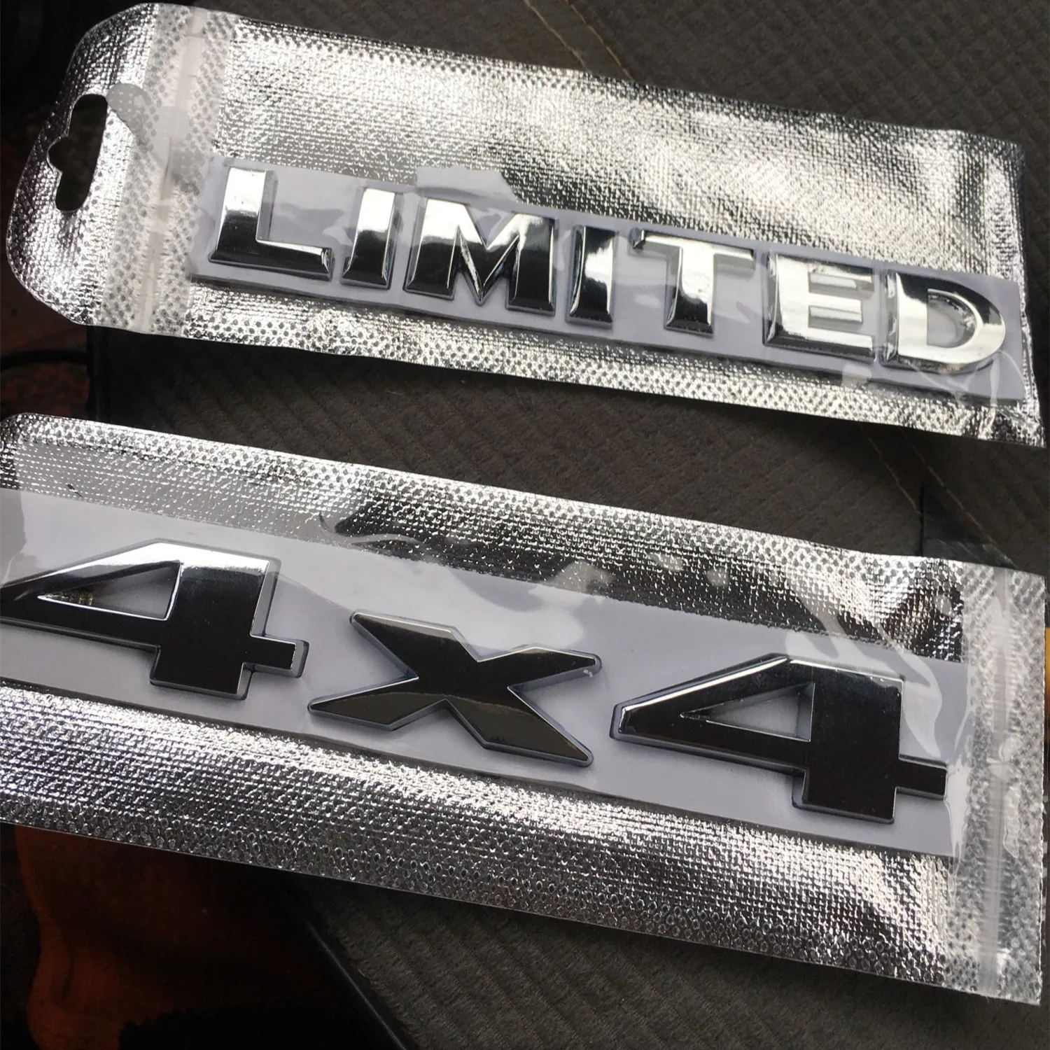 1 Набор 3D хромированные автомобильные наклейки 4x4 ограниченная эмблема хвоста